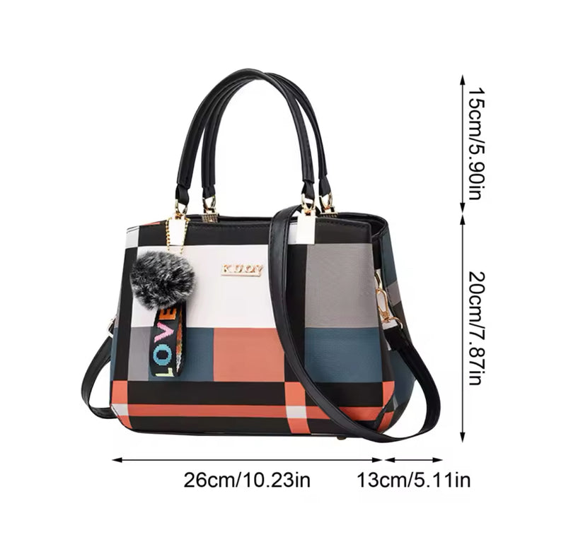 Bolsa de ombro feminina estilo europeu crossbody