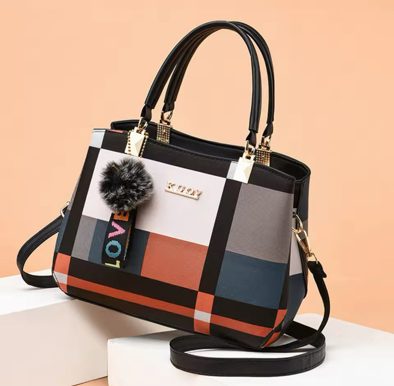 Bolsa de ombro feminina estilo europeu crossbody