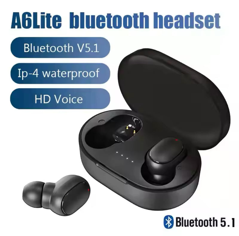 Fone de ouvido Bluetooth A6lite